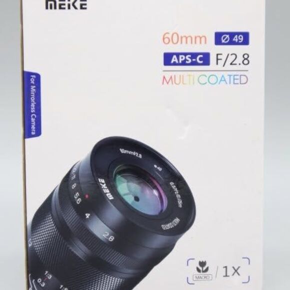 Meike Cam Lens 60MM F/2.8 In Box (GNP009834)